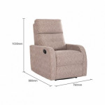 DILLON RECLINER (FABRIC)