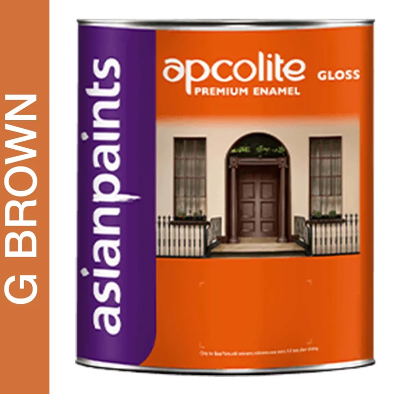 ASIAN PAINTS APCOLITE PREMIUM GLOSS ENAMEL- SHADES 100 ml (GOLDEN BROWN)