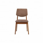 ATLANTA 7 PIECE DINING SET (LIGHT BROWN)