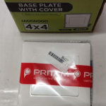 BASE PLATE WHITE COVER MAX 4X4(PRITAM)