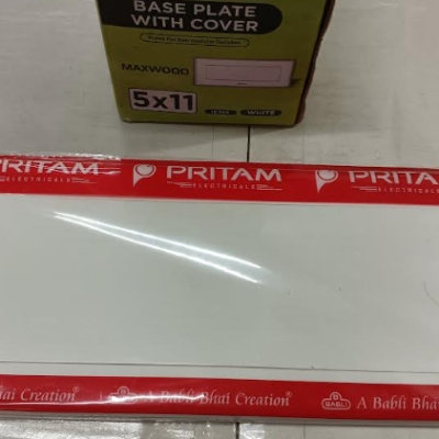 BASE PLATE WHITE COVER MAX 5X11 (PRITAM)