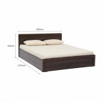 HYDRAULIC STORAGE QUEEN SIZE BED