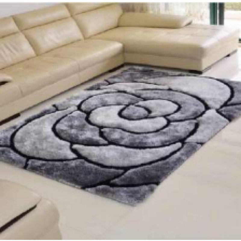 SHAGGY BEIGE COLOUR MICROFIBER RUGS