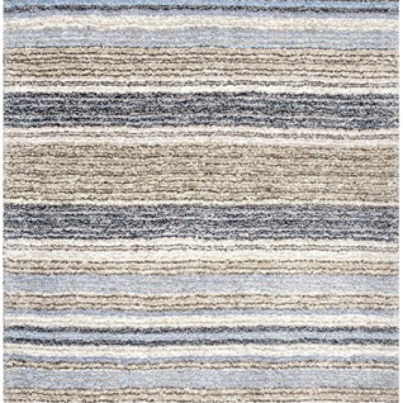 SHAGGY BEIGE &amp; BROWN COLOUR MICROFIBER RUGS