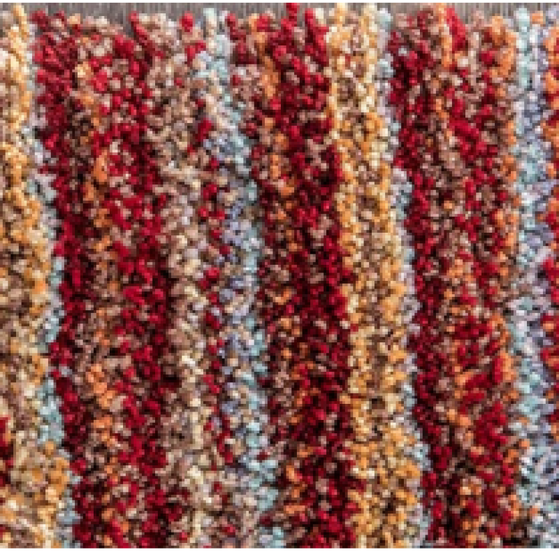 SHAGGY MULTI COLOUR MICROFIBER RUGS
