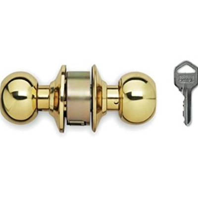 Godrej Cylindrical Lock Brass Finish 5328