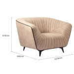DEANA SOFA (3+1+1 SEATER) (FABRIC)
