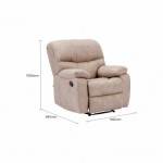 FERLAND RECLINER SOFA (3RR+1R+1R) (Fabric)