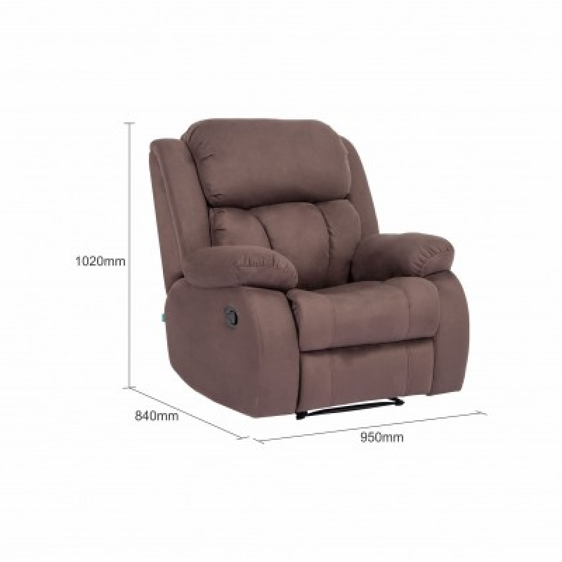 LEENA RECLINER SOFA (3+1R+1R) (Fabric)