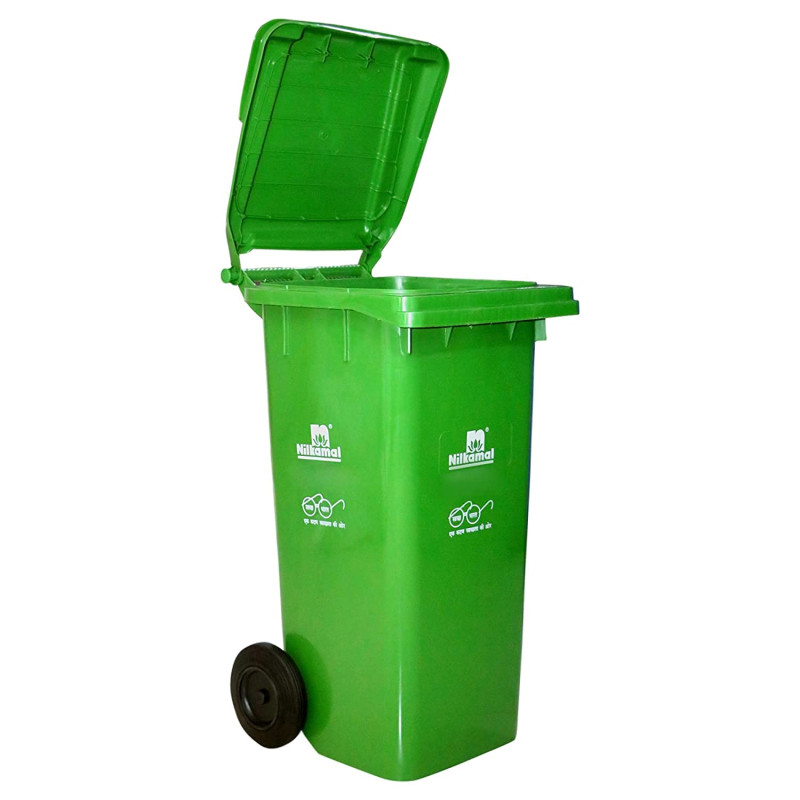 INJECTION DUSTBIN WB 120LTR (NILKAMAL)