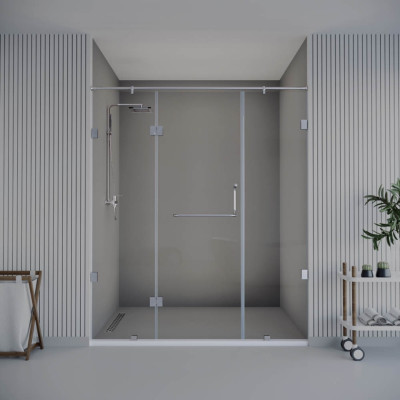 Jaquar Frameless Shower Enclosures 1830-G - (SIZE : 1200-1600)