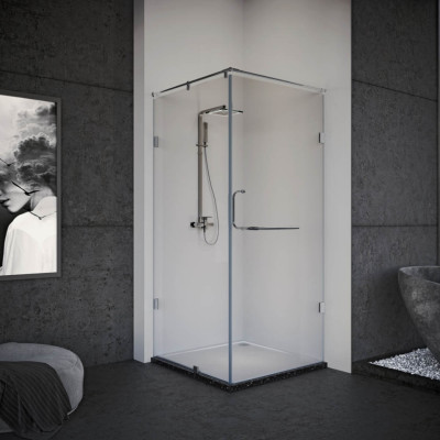 Jaquar Frameless Shower Enclosures 1840-F - (SIZE : 800-1200)