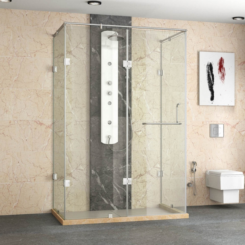 Jaquar Frameless Shower Enclosures 1840 U-4 PART - (SIZE : 2001-2400)