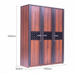 CARVIN 3 DOOR WARDROBE