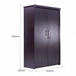 ORNATE 2 DOOR WARDROBE