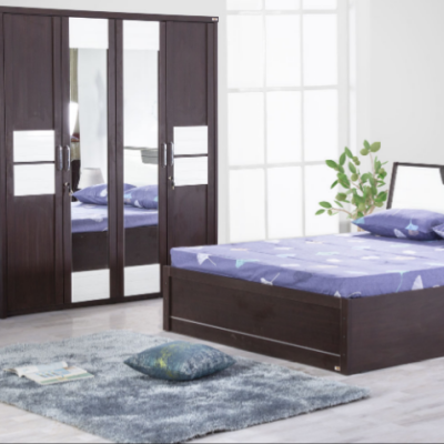 MEGAN BEDROOM SET WITH HYDRAULIC QUEEN BED