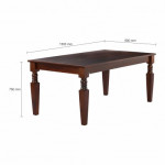 NEVADA 7 PIECE DINING SET (MAHOGANI)