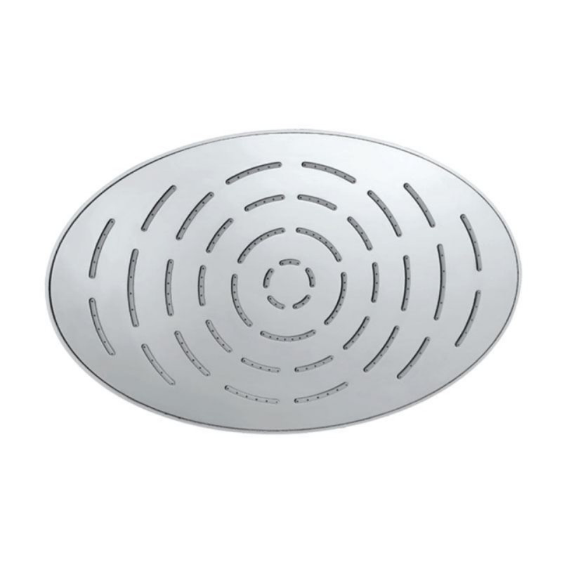 JAQUAR MAZE OVERHEAD SHOWER 340X220MM OVAL SHAPE SINGLE FLOW