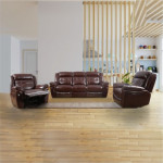 ROCKY RECLINER SOFA (3RR+1R+1R) (GENUINE LEATHER)