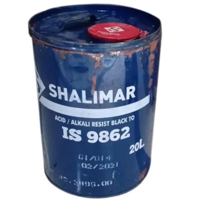 Shalimar Acid Alkali Resist Black Emulsion Paint