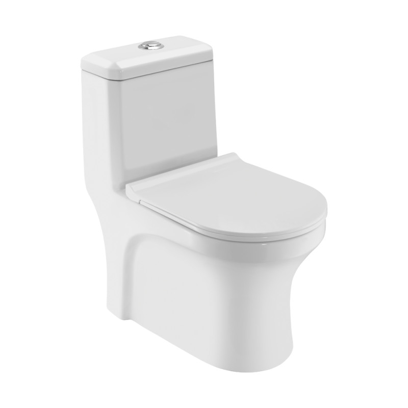 Essco Single Piece WC With PP Soft Close Slim Seat Cover
