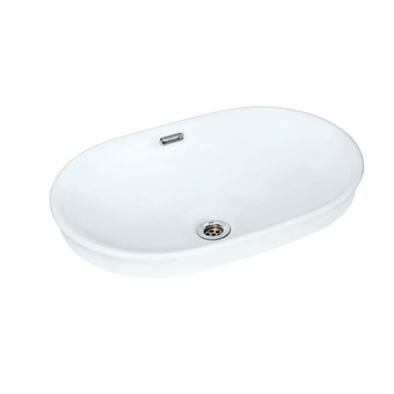 Jaquar Counter Top Basin, Size: 600x400x185 mm