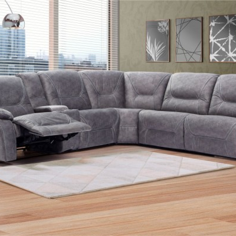 PORTLAND CORNER SOFA (WITH 2 RECLINERS)