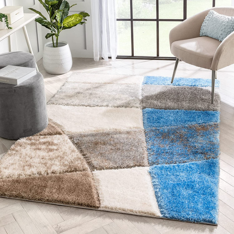 MICROFIBER SHAGGY CARPET (3X5)