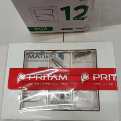 PRITAM VISTA PLATE 12 MODULE WHITE