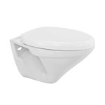 Essco Wall Hung WC with PP Soft Close Seat Cover