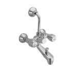 Essco Wall Mixer 3-in-1 System with 115 mm Bend Pipe &amp; Aerator