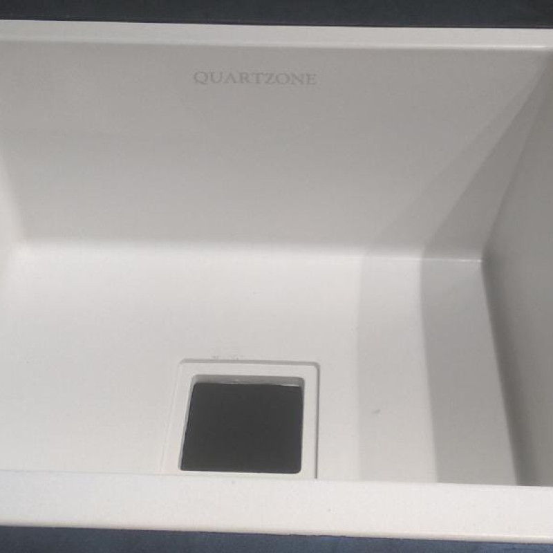 QUARTZ SINK - MILKY - 21X18