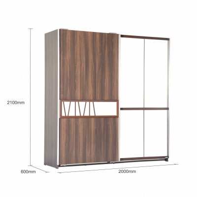 ANDRIANA 2 DOOR WARDROBE