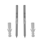 JAQUAR Rack bolt for WC (Stainless steel) Size:12mm